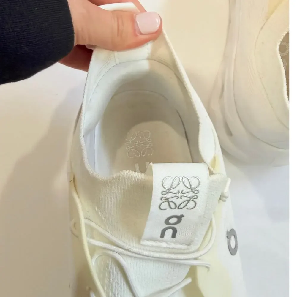 On Running x Loewe Cloudtilt Sneakers Womens 10 Off White Designer Running Shoes - Picture 12 of 13
